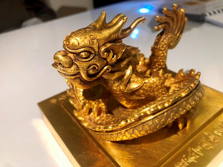 Đàm phán thành công việc hồi hương ấn vàng "Hoàng đế chi bảo"
