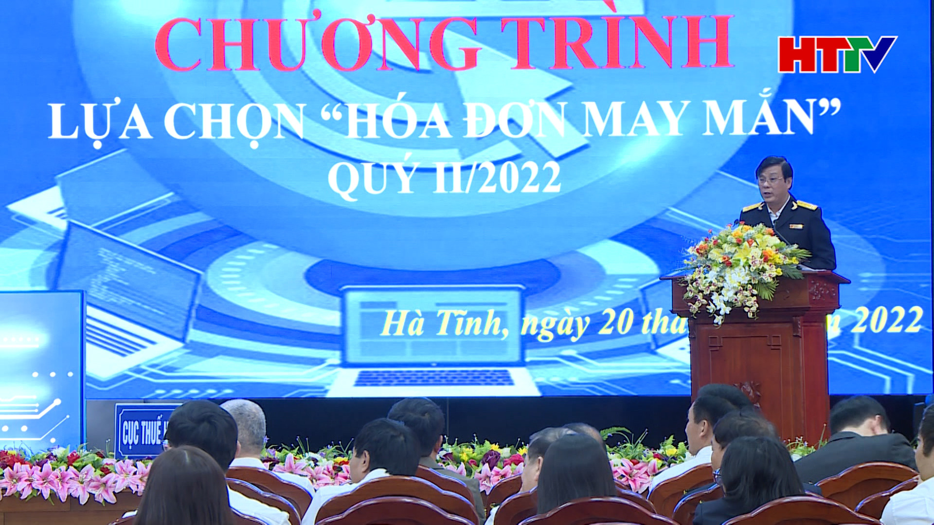 Cục Thuế Hà Tĩnh tổ chức quay thưởng hóa đơn may mắn