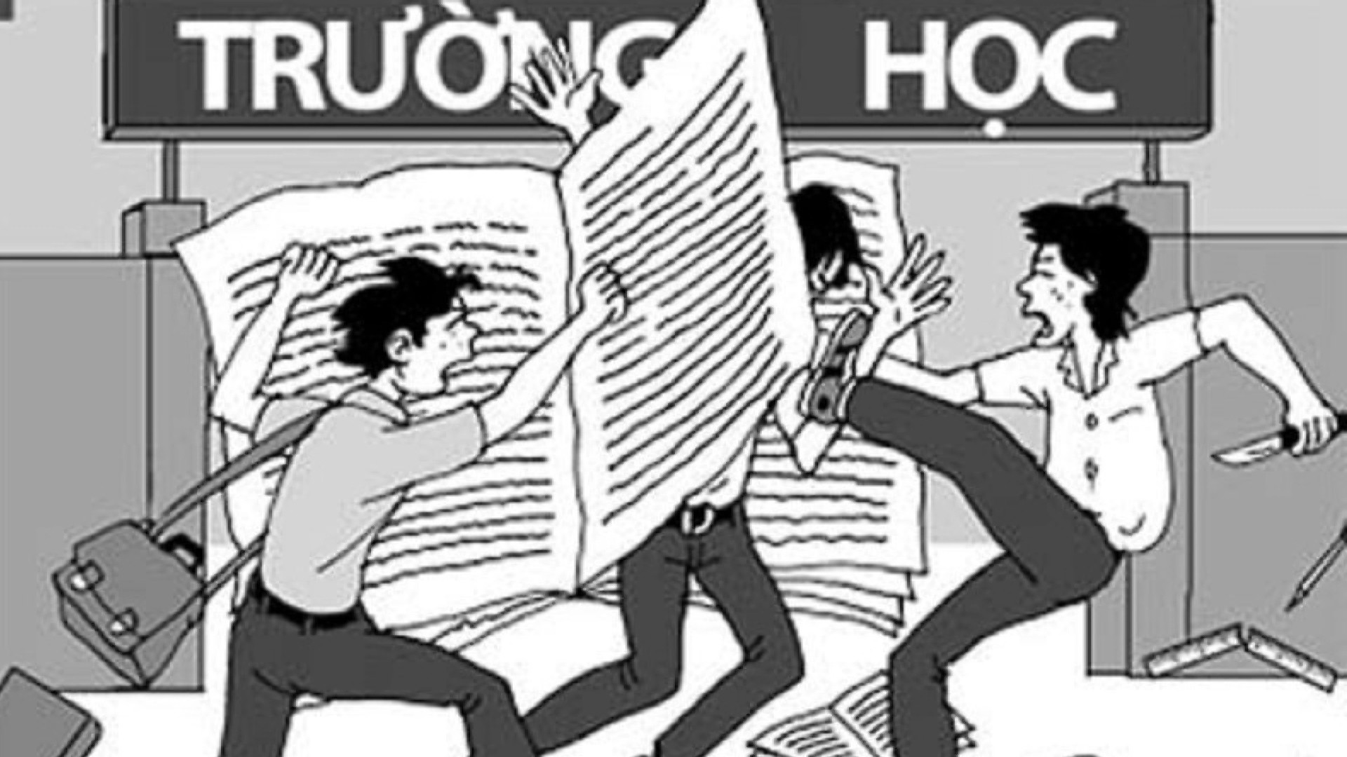 Báo động tình trạng bạo lực học đường