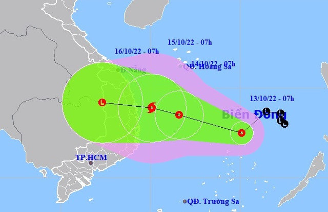 ATNĐ có khả năng mạnh lên thành bão, hướng vào miền Trung