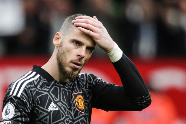 De Gea bị loại khỏi World Cup 2022