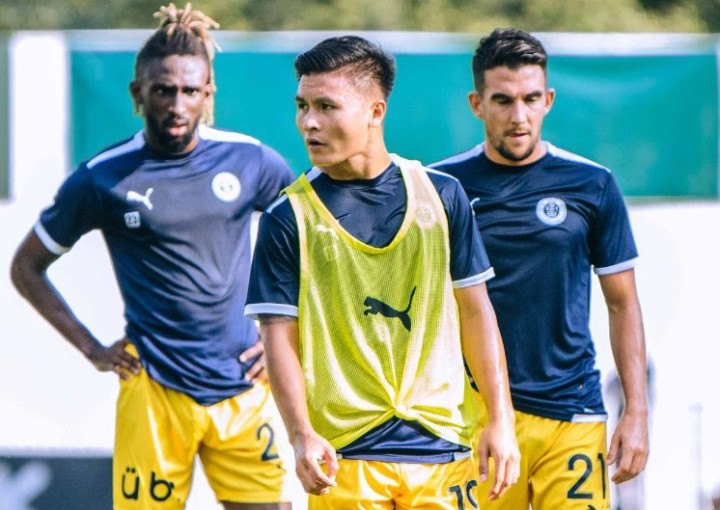 Chỉ vào sân ở hiệp hai trong thất bại của Pau FC, Quang Hải được chấm bao nhiêu điểm?