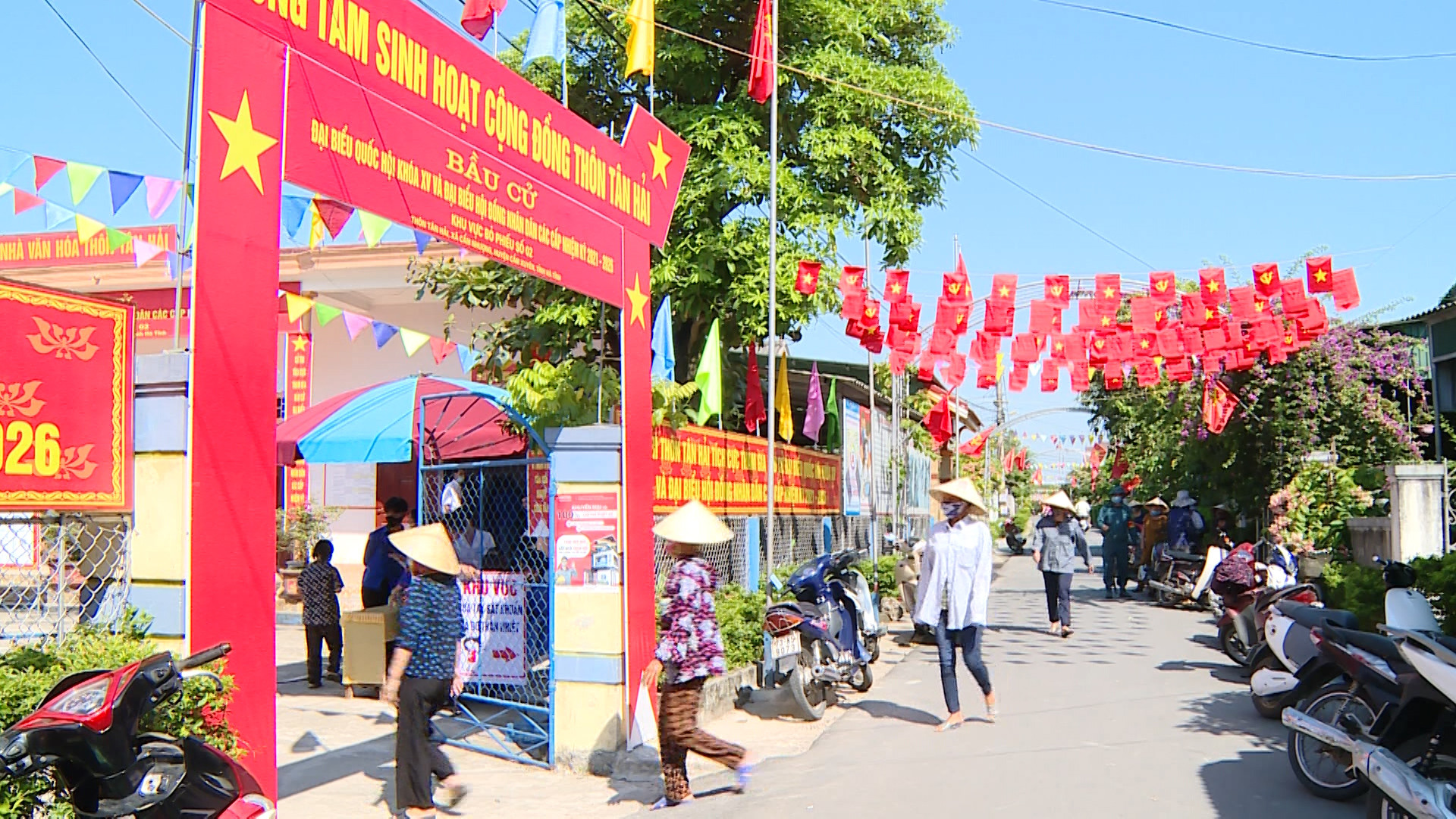 Tỷ lệ cử tri đi bầu cử toàn tỉnh đạt 99,86%.