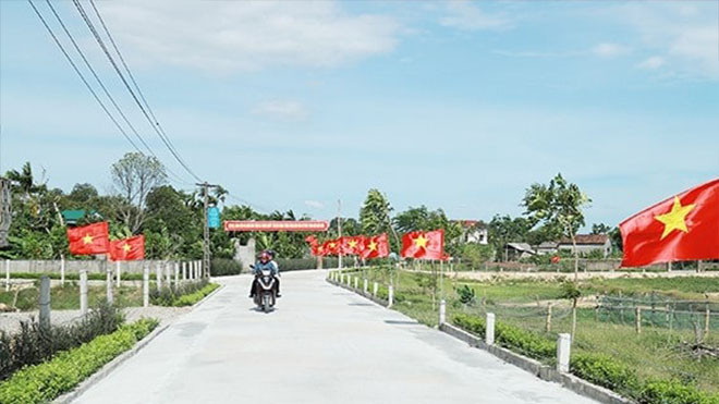 Trung ương công nhận Cẩm Xuyên đạt chuẩn huyện nông thôn mới