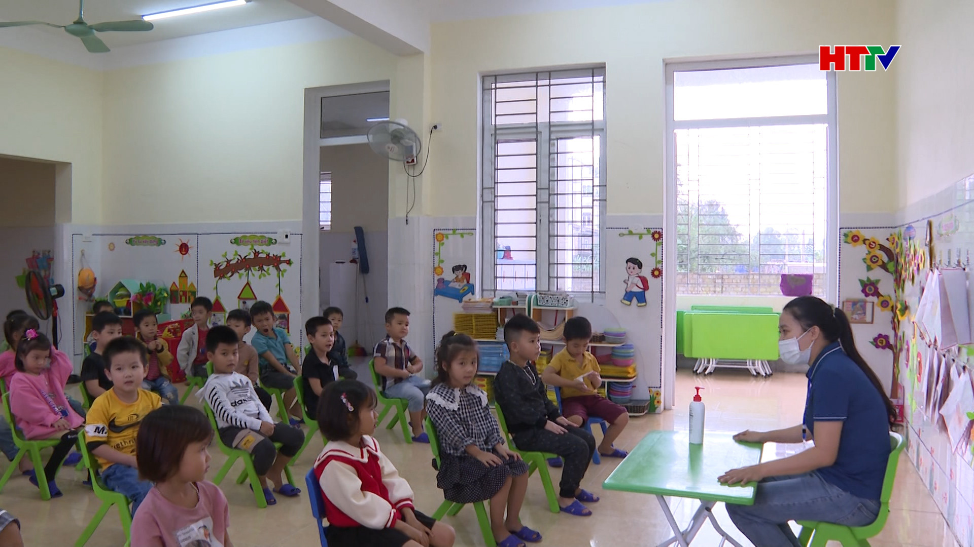 Các trường học tại Nghi Xuân tăng cường phòng, chống dịch