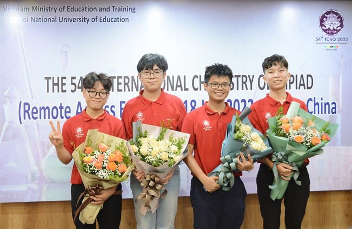 Một học sinh Chuyên Hà Tĩnh đoạt Huy chương Vàng Olympic Hóa học quốc tế 2022