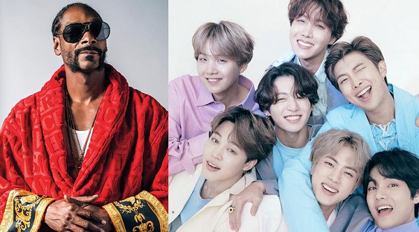Rapper huyền thoại Snoop Dogg xác nhận kết hợp với BTS