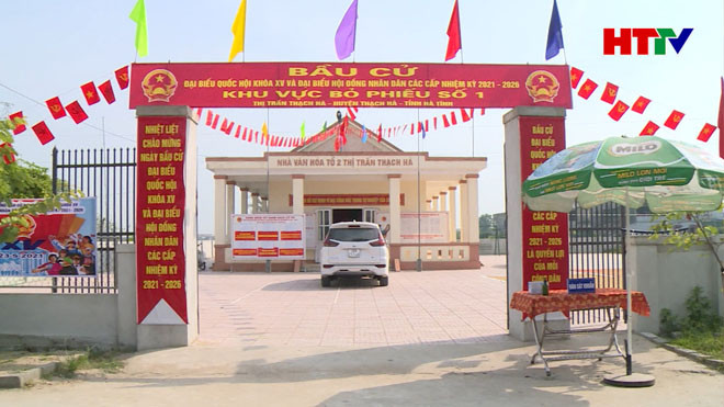 Đảm bảo an  toàn phòng, chống dịch Covid-19 tại các khu vực bỏ phiếu