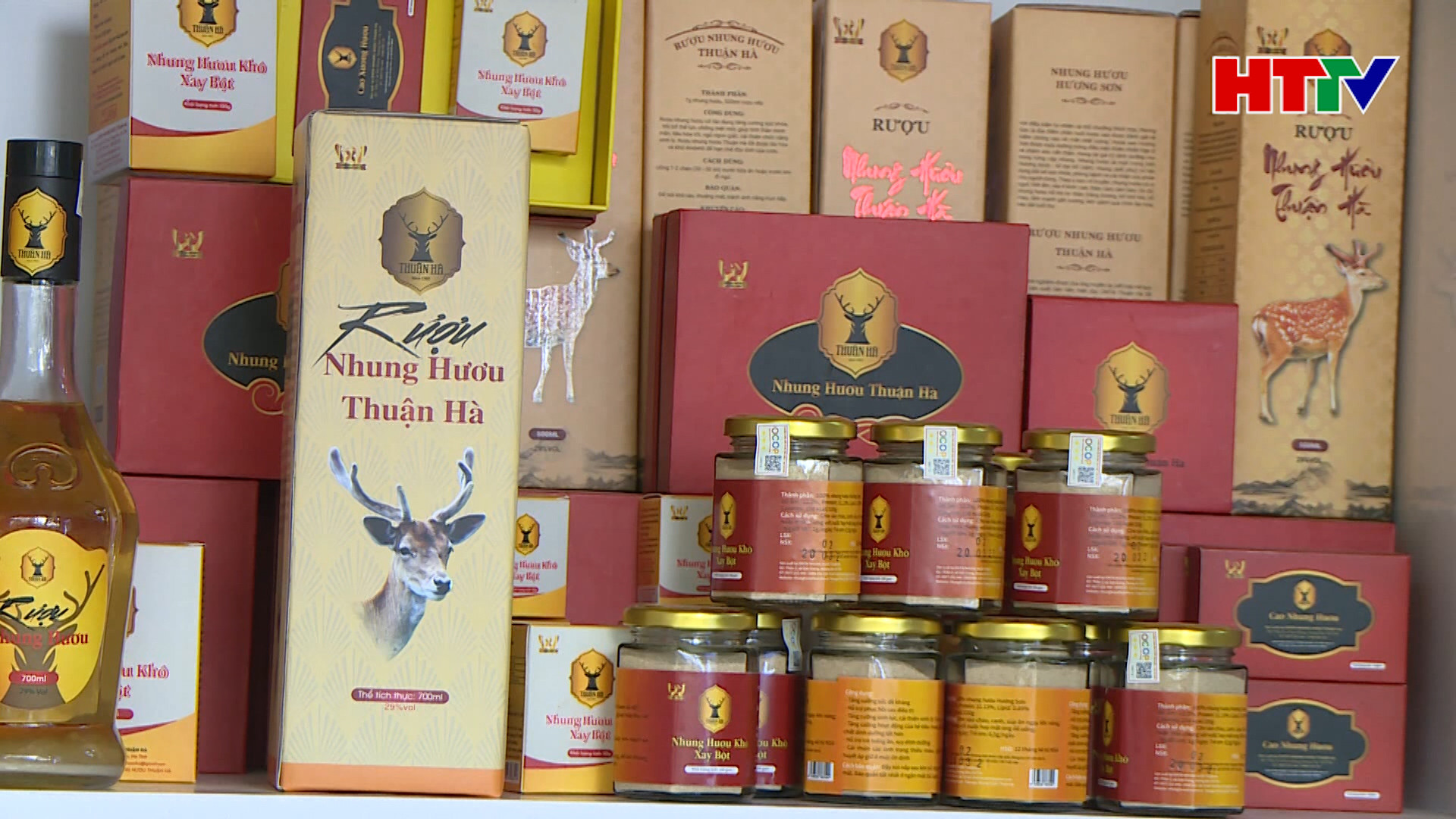 Hương Sơn dẫn đầu cả tỉnh về số lượng sản phẩm Ocop