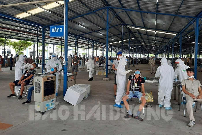 Xuất hiện ca nhiễm COVID-19 mới trong KCN, Hải Dương khẩn cấp ứng phó