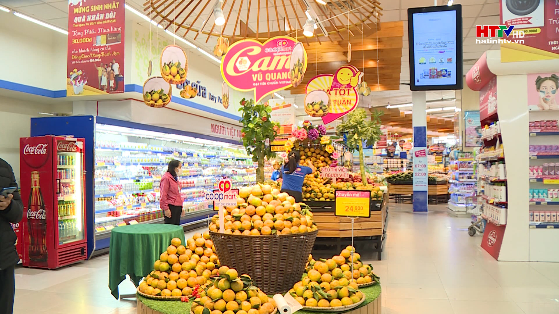 Vũ Quang: Linh hoạt trong tiêu thụ cam
