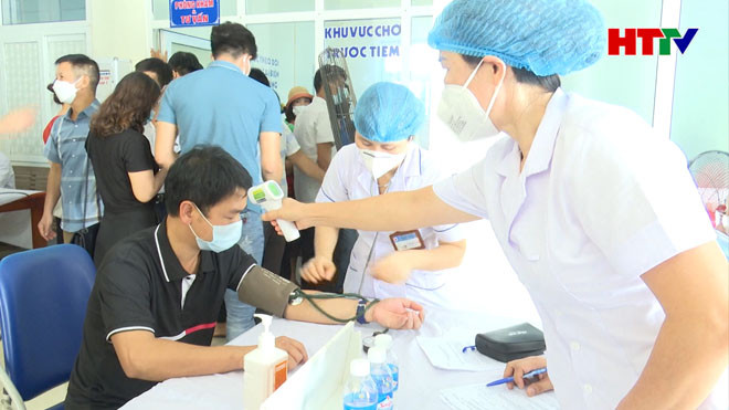 Hà Tĩnh quyết tâm đẩy nhanh tiến độ tiêm chủng