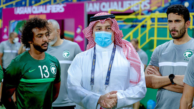 Chủ tịch LĐBĐ Saudi Arabia bất bình với quyết định của trọng tài trong trận gặp Việt Nam