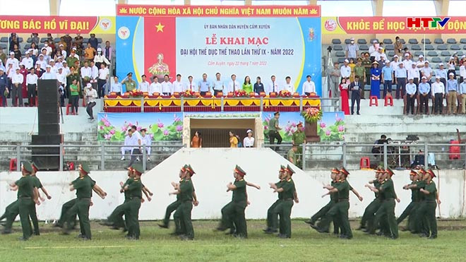 Cẩm Xuyên tổ chức Đại hội thể dục, thể thao lần thứ 9