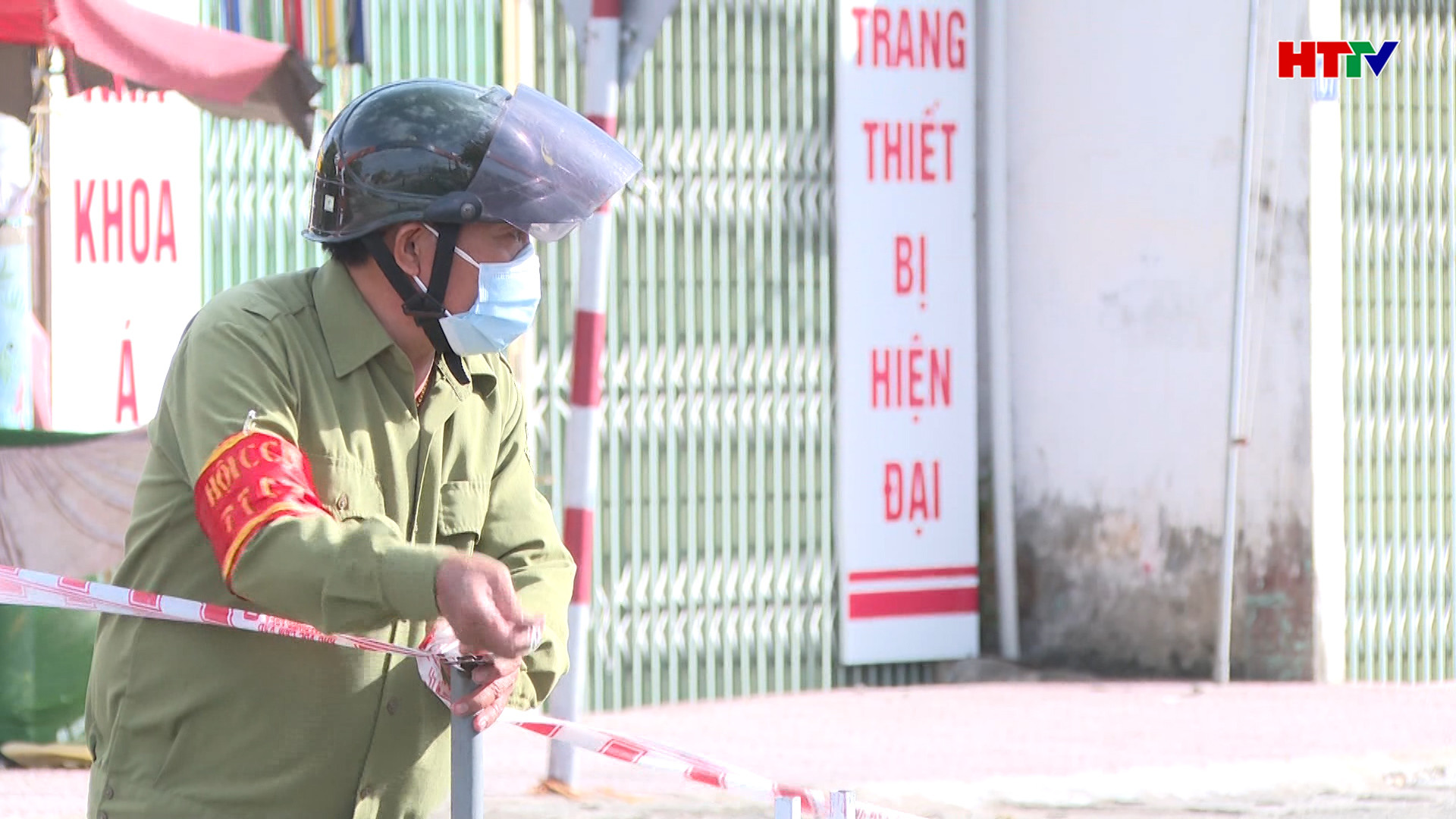 Cẩm Xuyên: Thiết lập vùng cách ly y tế toàn bộ thị trấn