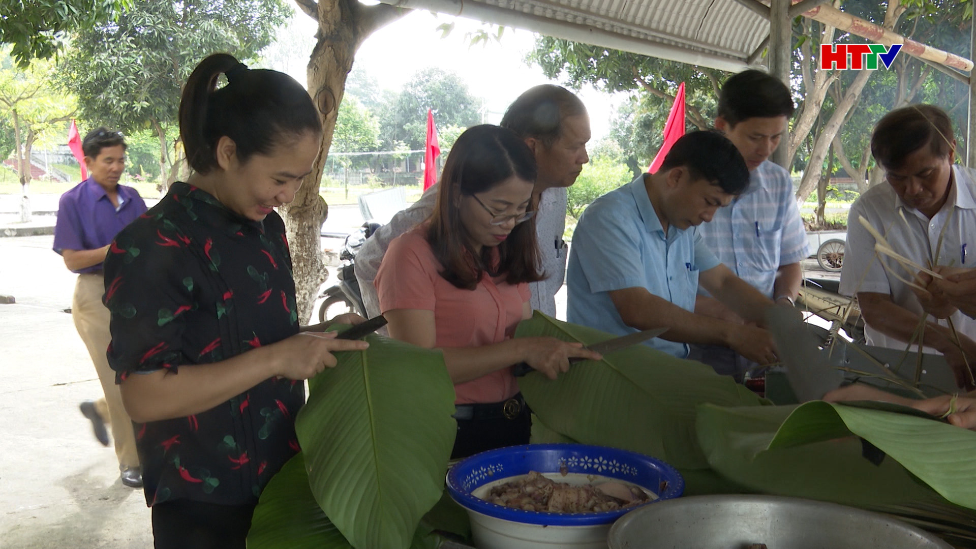 Hồng Lĩnh: Cặp bánh chưng nặng 60kg dâng Tổ