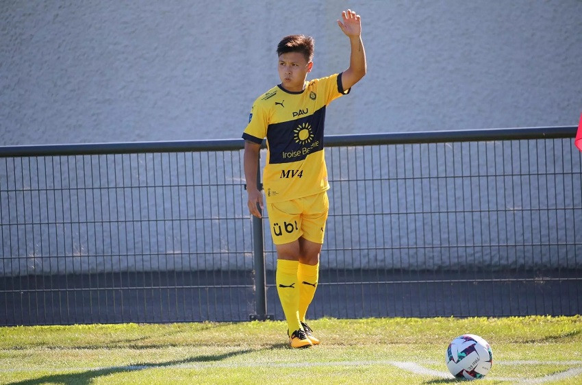 Người hâm mộ Việt Nam được xem trực tiếp Quang Hải thi đấu tại Ligue 2