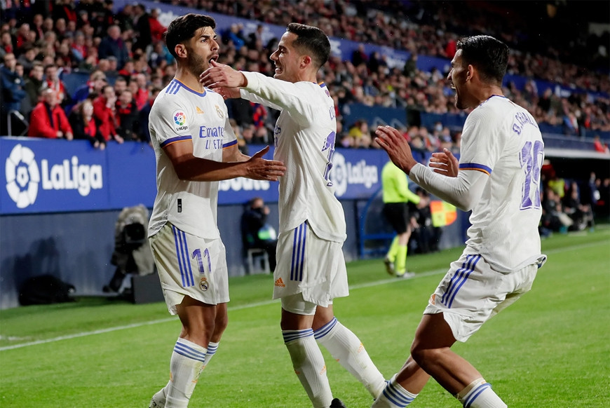 Thắng dễ dàng Osasuna, Real Madrid đặt một tay vào cúp La Liga