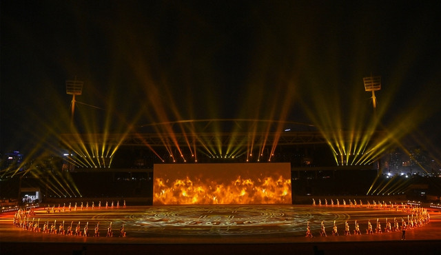 Lễ khai mạc SEA Games 31 hoành tráng, rực rỡ sắc màu