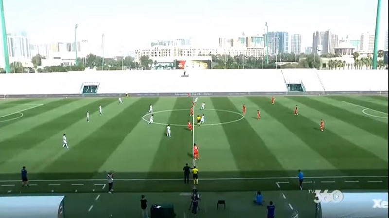 U23 Việt Nam chia điểm với U23 Iraq tại trận mở màn Dubai Cup 2022